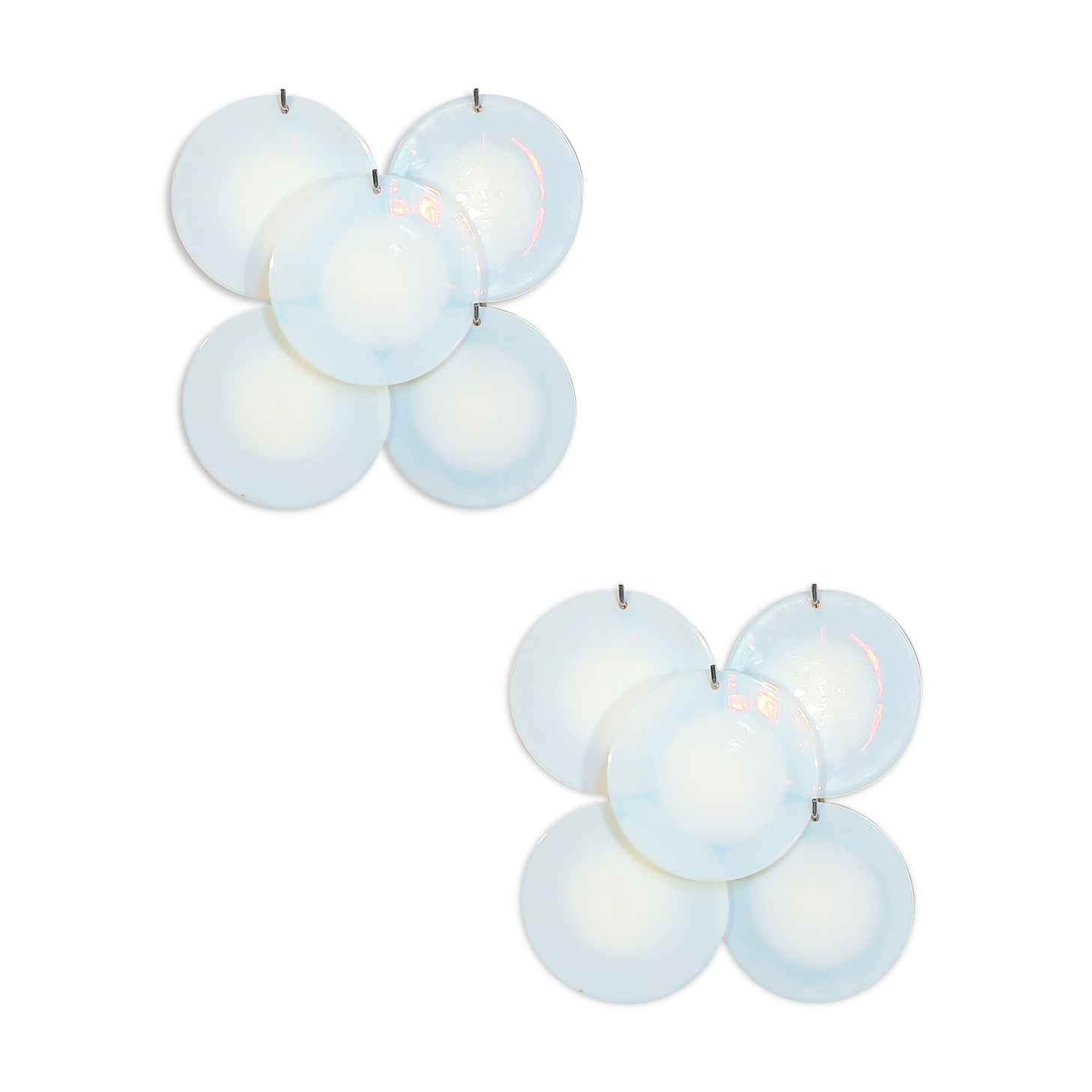 Pair of wall light Murano 1970