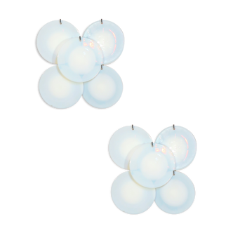Paires d'appliques Murano 1970