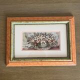 Basket of roses painting