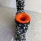 Vallauris fat lava ceramic candle holder