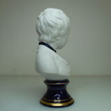 Bust Alexandre Brongniart biscuit after Houdon