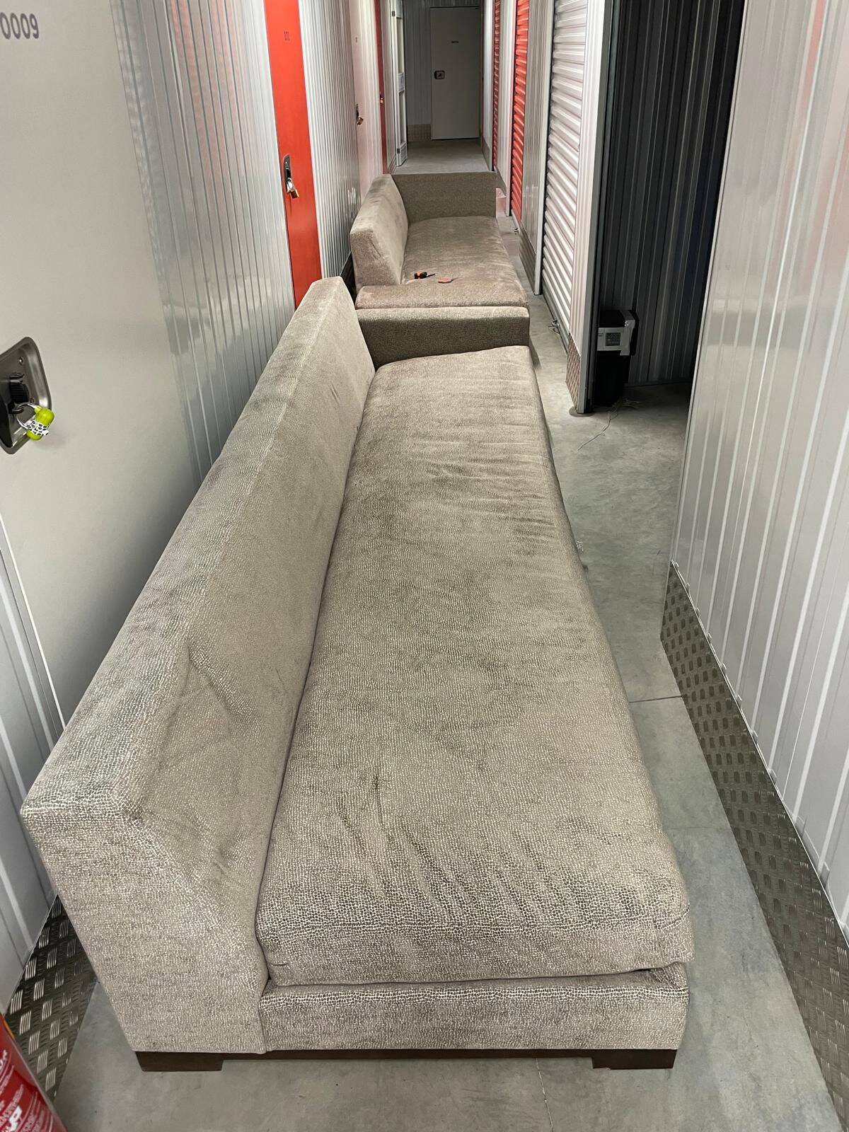 Christian Liaigre "Ocean" corner sofa