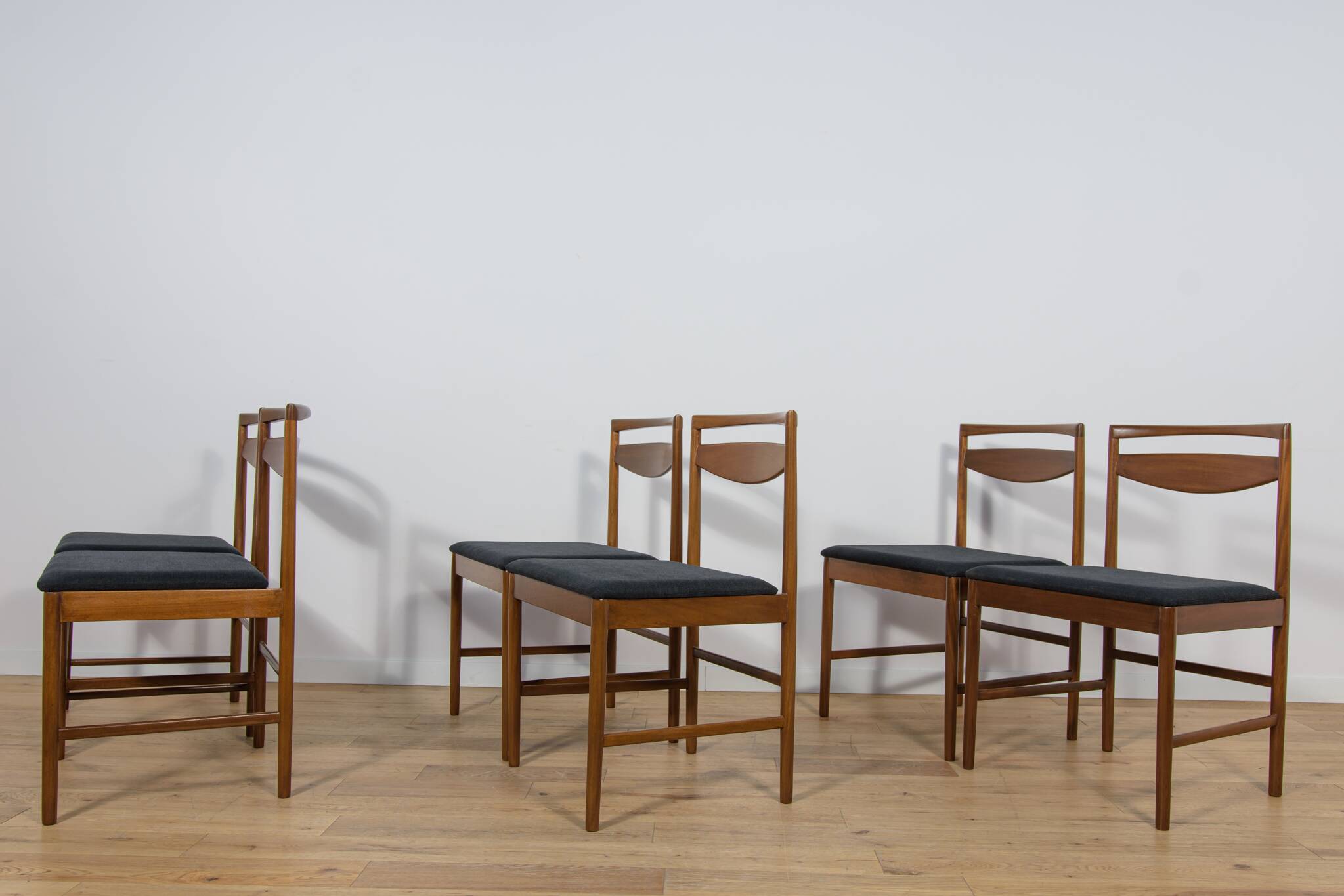 Mid-Century Teak Model 9513 Dining Chairs by Tom Robertson for McIntosh.