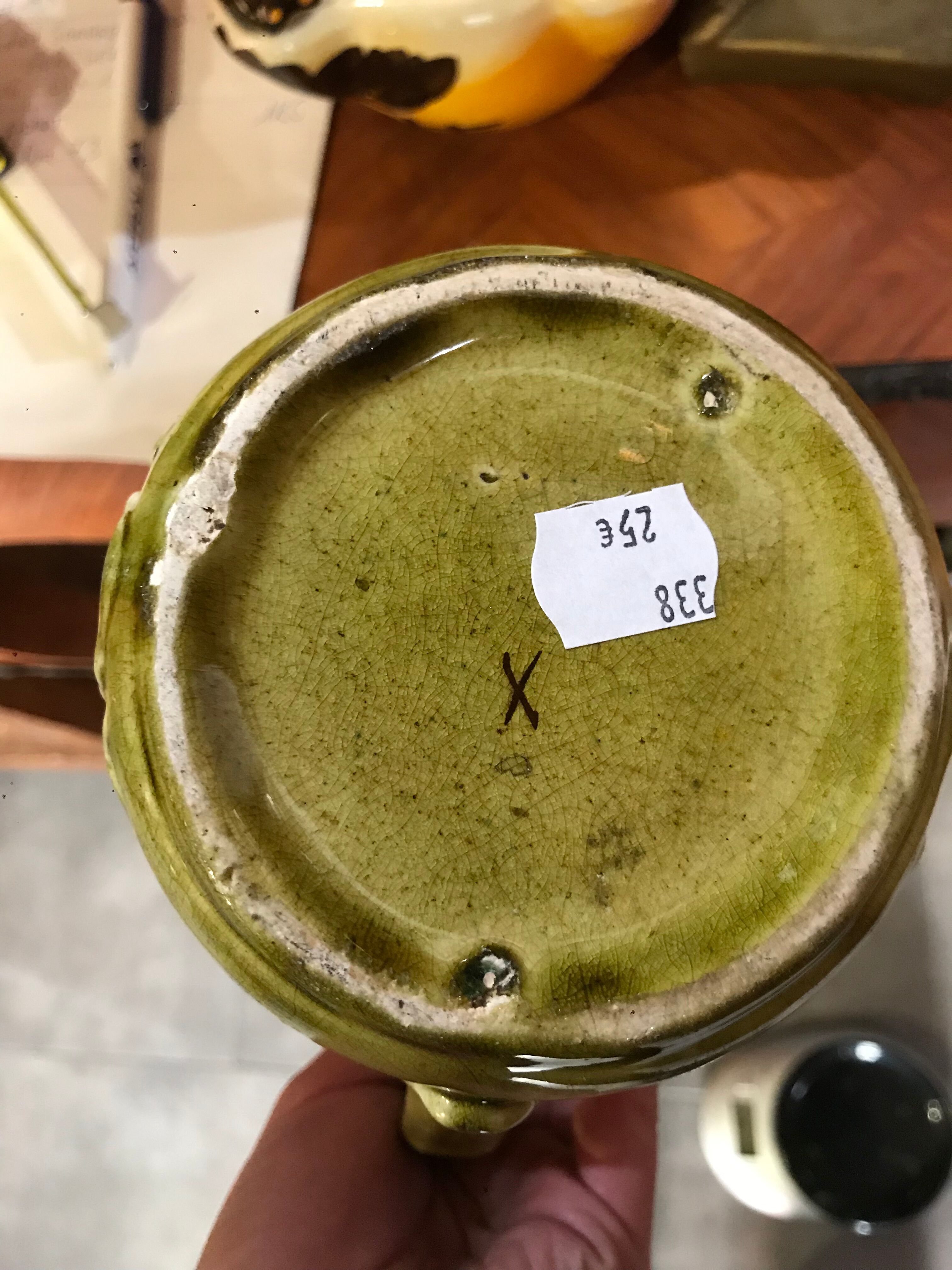 Old pitcher dabbling