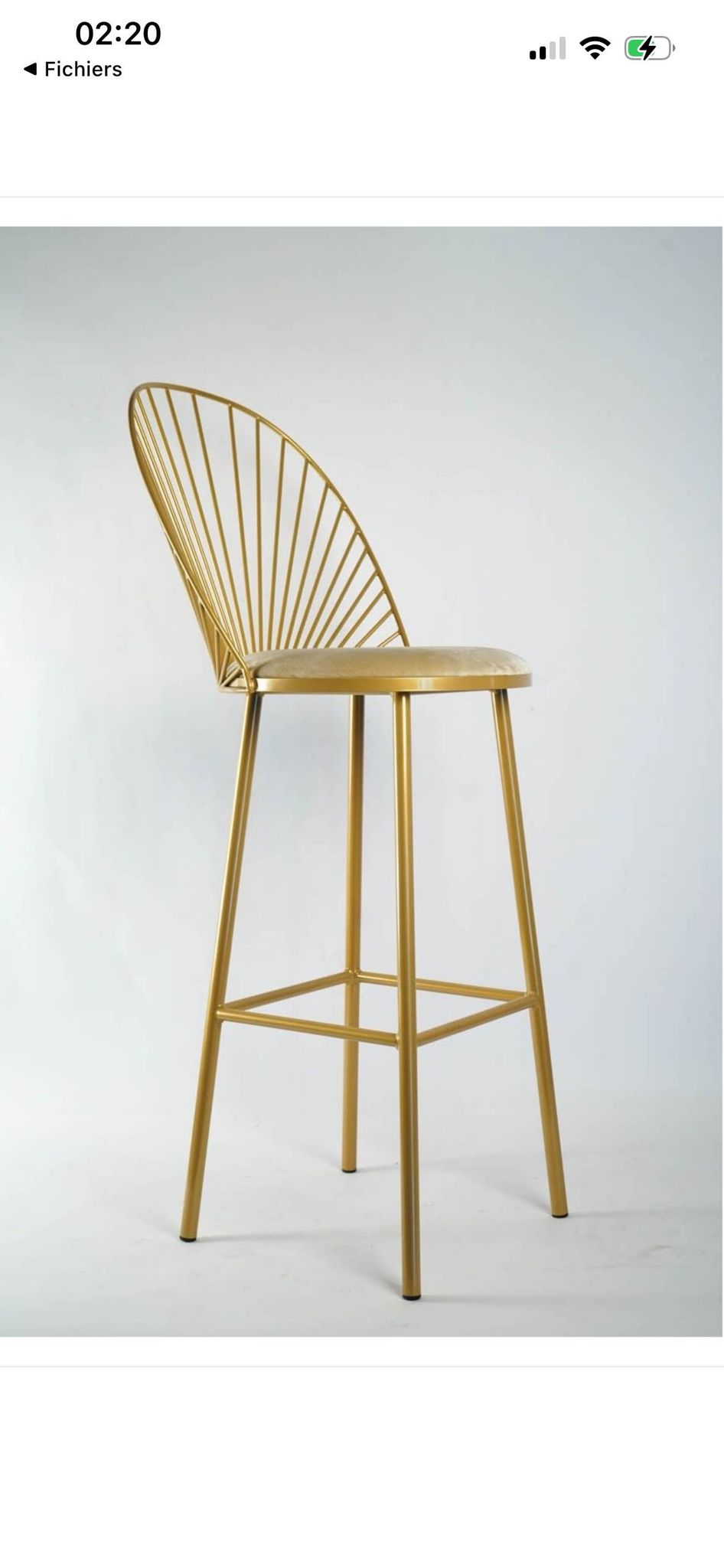 Tabouret de bar Blush / Anouchka Potdevin /Happé collection