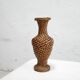 Vintage wicker vase