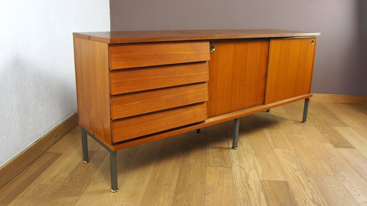 Teak Enfilade by Louis Paolozzi Vintage Monopoly Edition 1960