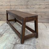 bench in Burmese teak