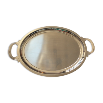 Oval top with stainless steel handles