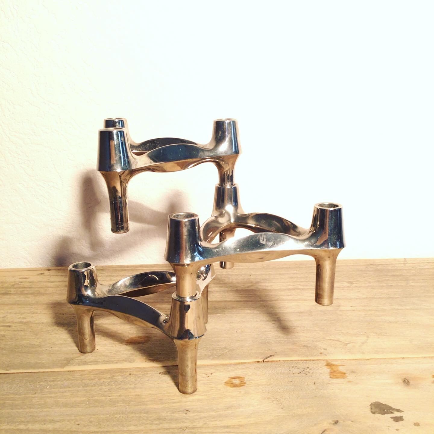 Candle holder Nagel Stoffi 3 pieces