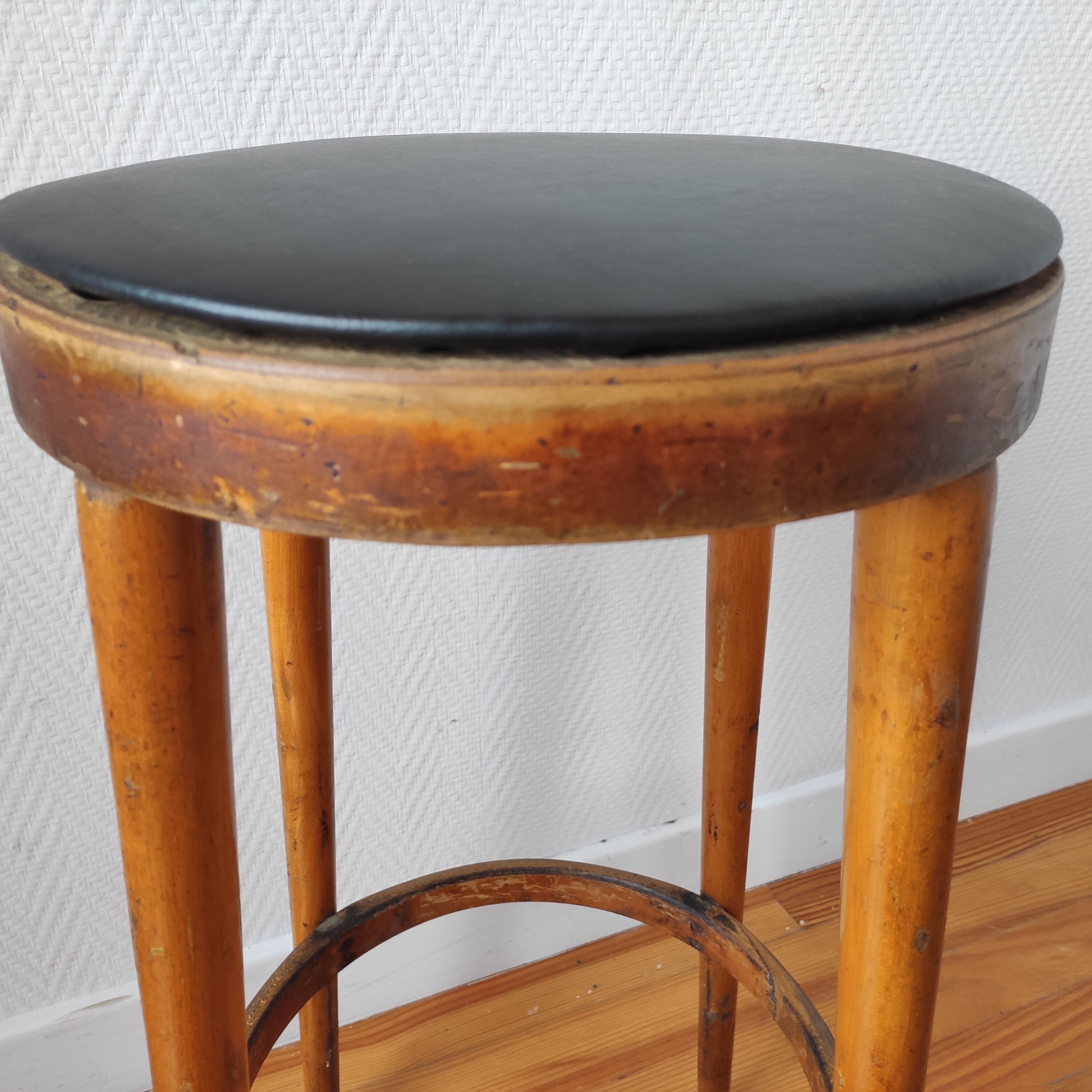 Old bistro stool