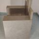 Architectural armchair in polished concrete – Unique artisan piece.