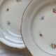 Set of 6 antique porcelain soup plates with gilding PL Limoges