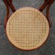 Set de 5 chaises Thonet N°14 1/2 vers 1910 cannages