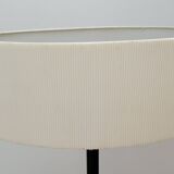 Lampadaire tripode en métal noir 1960