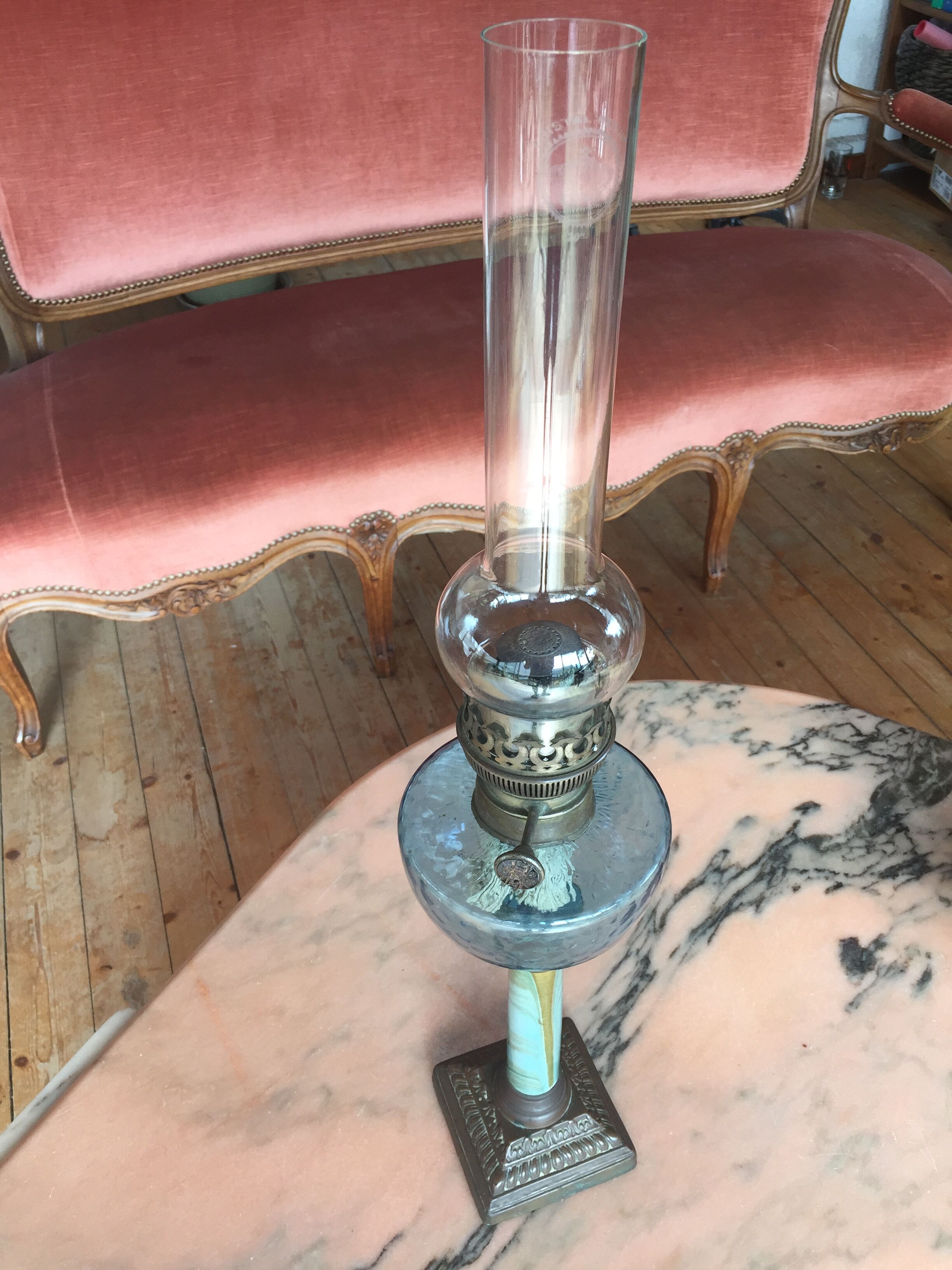 Oil lamp brand Matador Brenner 20''' origin Germany, 1930s