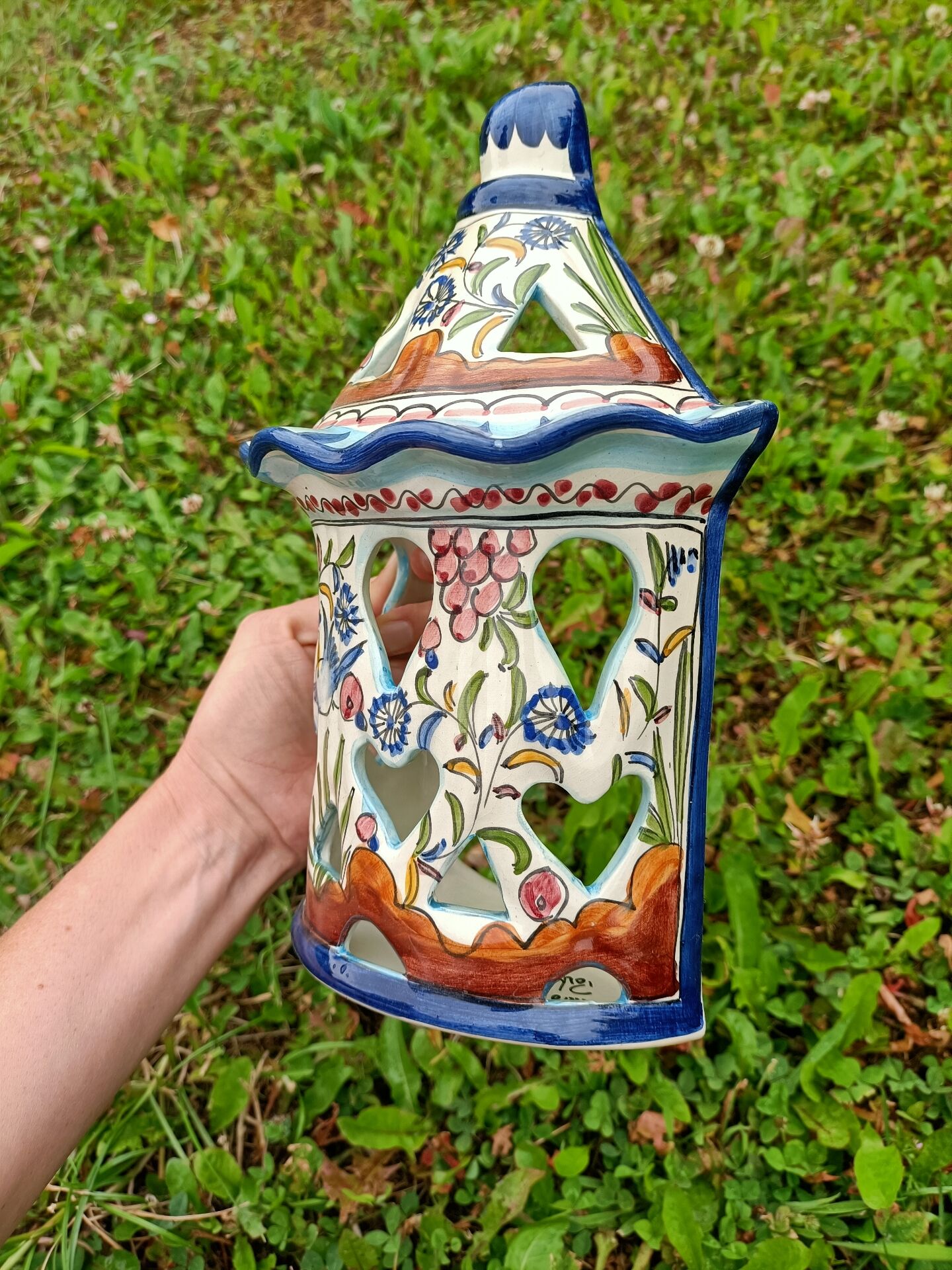 Retro wall sconces pottery Portugal 💐