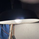 Industrial pendant light from the 50s