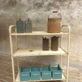 Industrial shelving trolley
