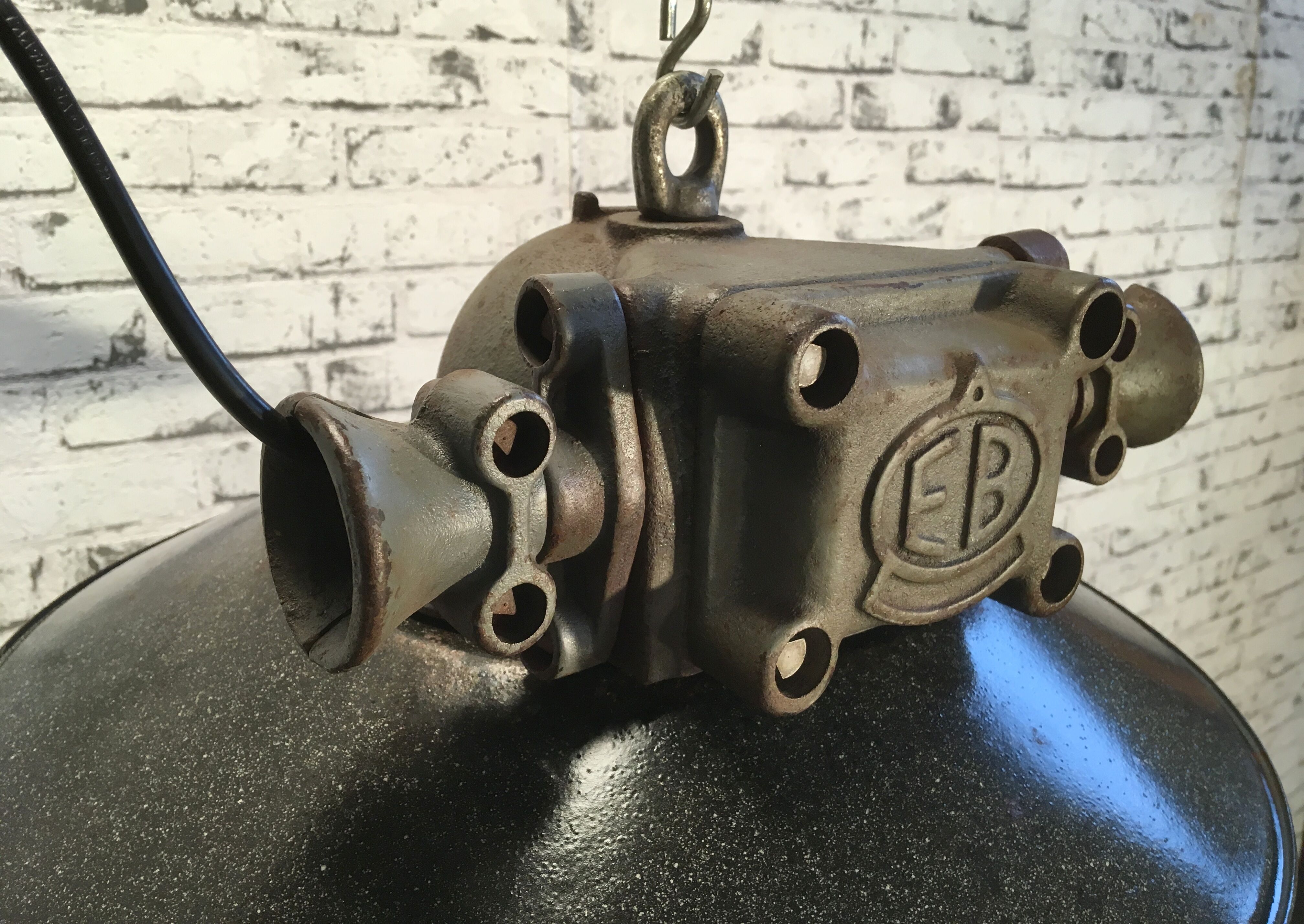 Vintage Heavy Explosion Proof Lamp , 1960s