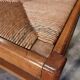 Set de 4 chaises paille de Pierre Cruège