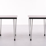 Deux tables d’appoint scandinaves