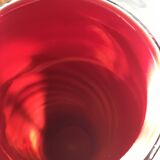 Multi-layer blown glass roller vase