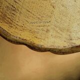 Small Florentine side table with painted top – Italy, mid-century