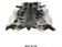 Genuine cowhide rug 1.9 x 1.9 m - Ref. 19