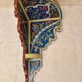 Etagère d'Angle Bois Peinte