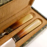 Art Deco leg covered box