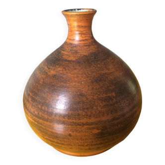 J BLIN BALL VASE