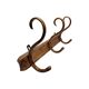 Antique Thonet Wall Coat Rack Made Of Curved Beech, early 1900s
