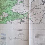 Old map of Malesherbes 3-4 - 1/25000th (1970)