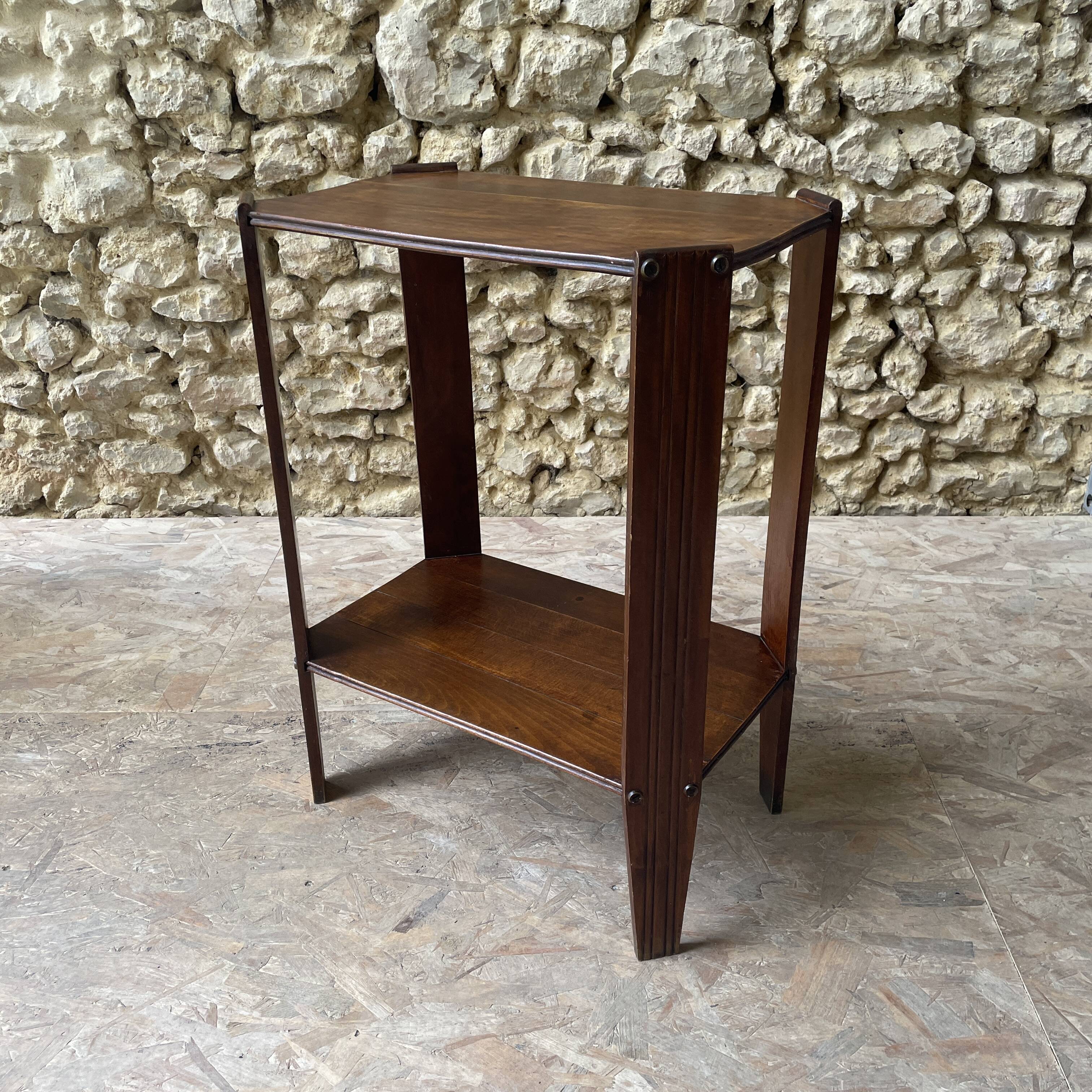 Art Deco wooden console - 1930s