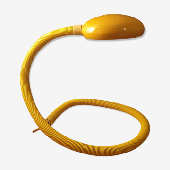 Lampe serpent jaune