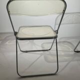 Pair of folding "Plia" chairs by Giancarlo Piretti (1960s)