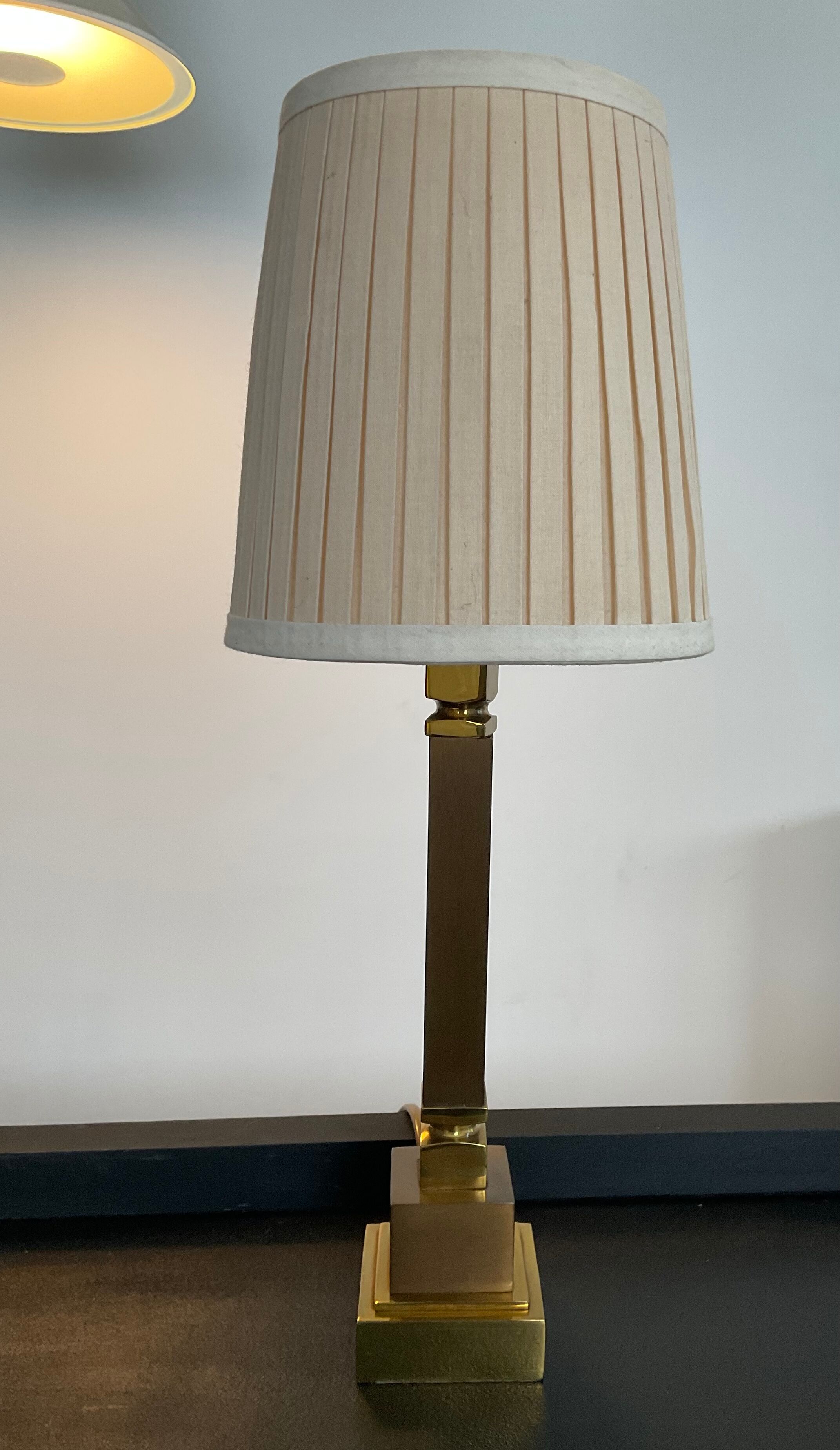 Vintage brass lamp 70s