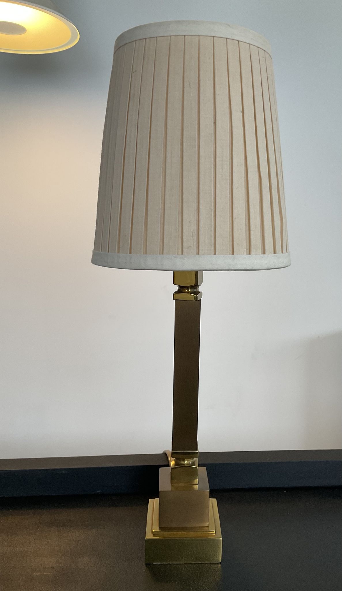 Lampe vintage en laiton années 70