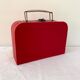 Red suitcase from the 60s