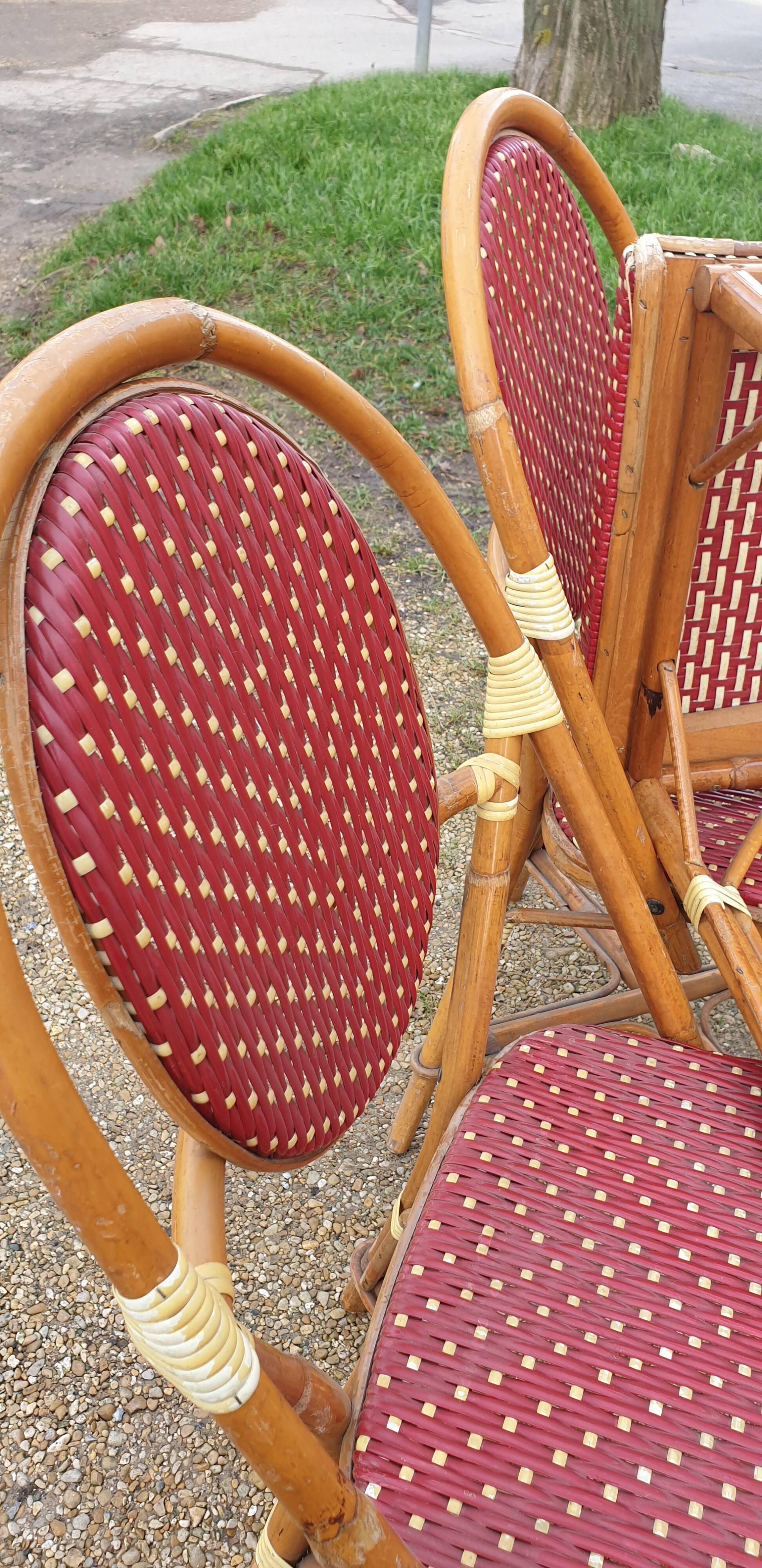 4 chaises de bistrot gatti