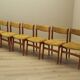 Set of six teak chairs, Danish design, 1970s, production: Denmark