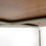 Restored Bauhaus Tubular Steel Round Table And 4 Chairs By M. Stam, 1930s