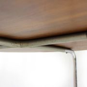 Restored Bauhaus Tubular Steel Round Table And 4 Chairs By M. Stam, 1930s