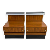 Pair of bedside tables 50s - 60s
