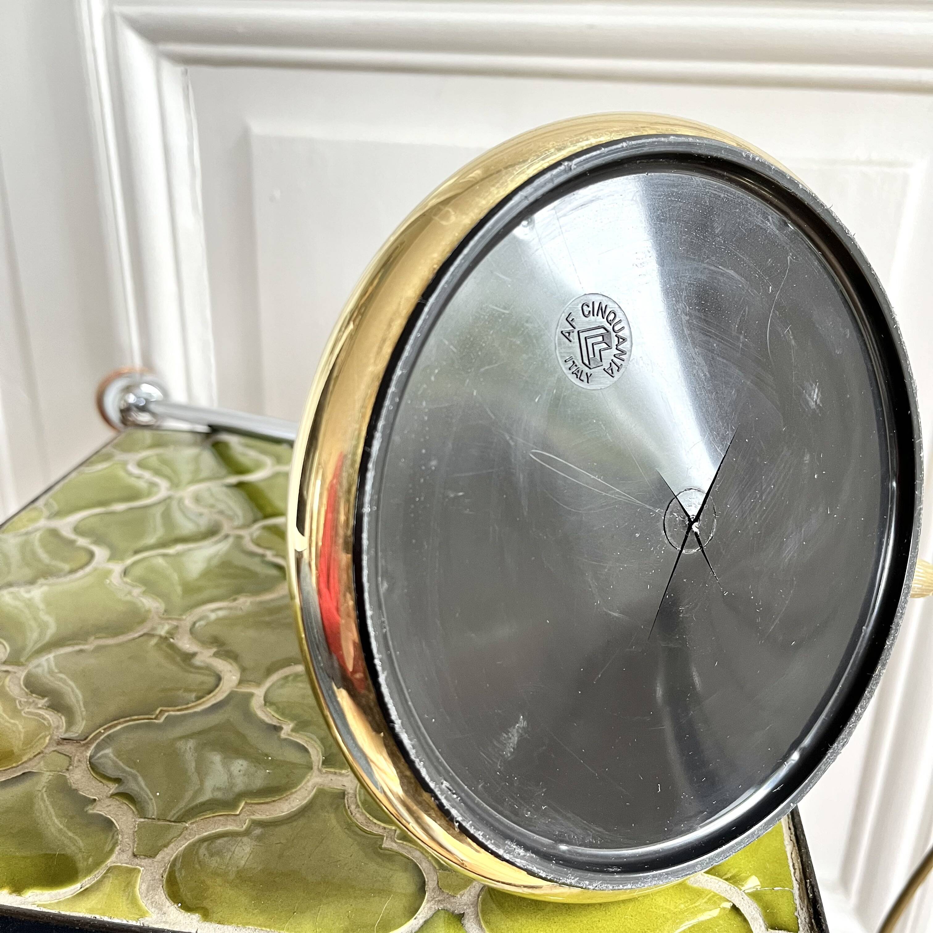 Italian chrome lamp base from the 70s/80s