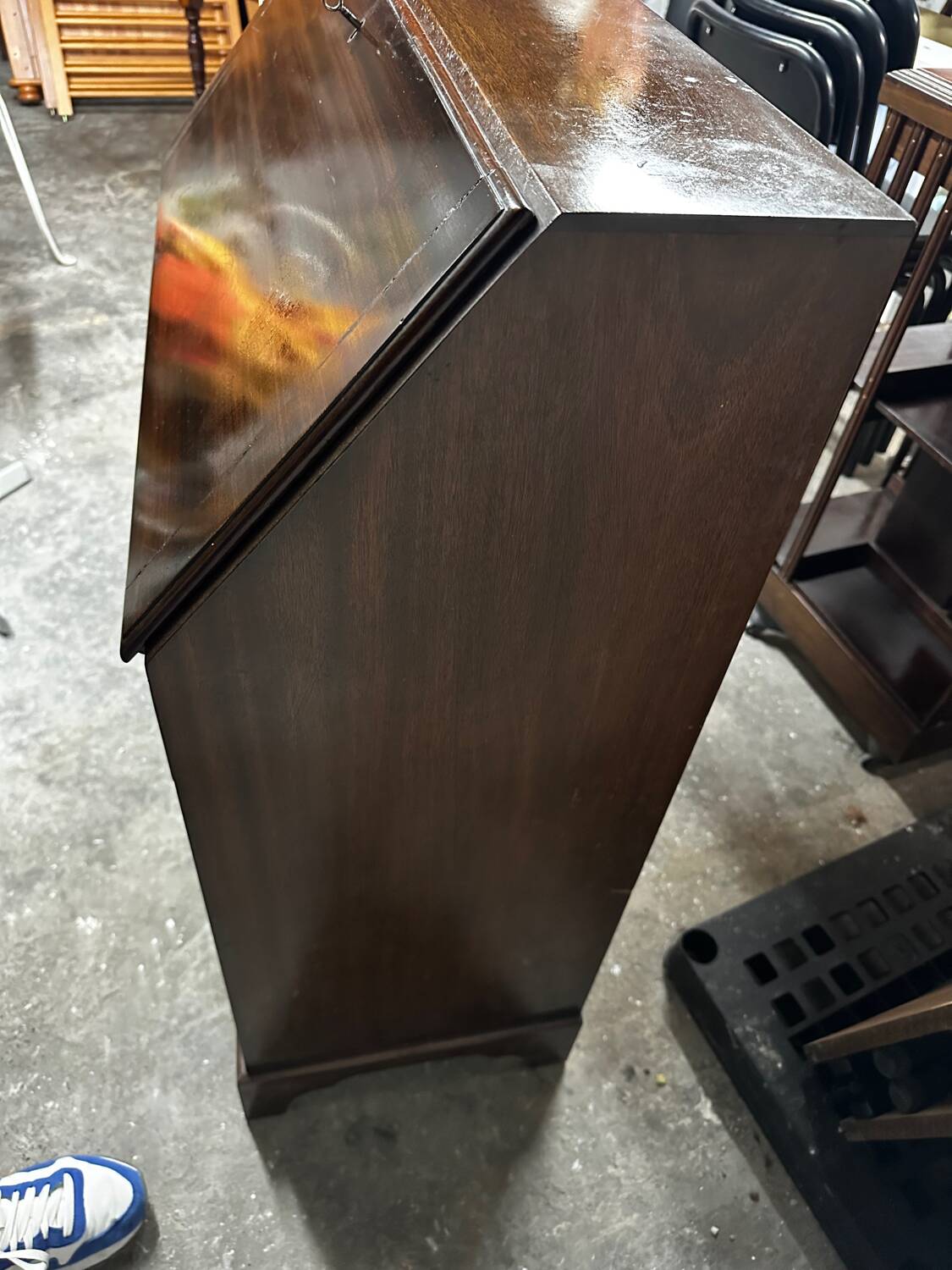 Writing desk in mahogany - Great Britain early 20th century