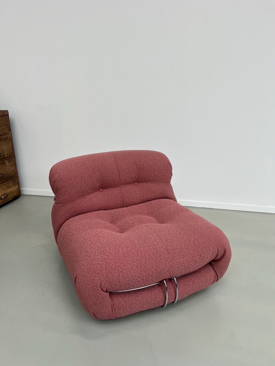 Armchair Soriana Afra and Tobia Scarpa 60s Cassina
