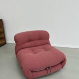 Armchair Soriana Afra and Tobia Scarpa 60s Cassina