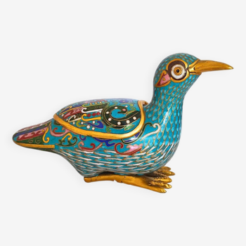 Censeur d'oiseaux cloisonné du milieu du siècle